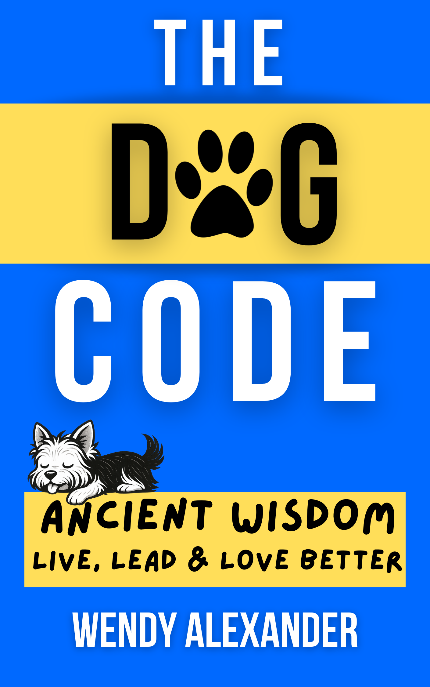 The Dog Code book cover by Wendy Alexander